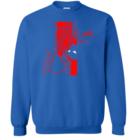 Sweatshirts Royal / S Spiderman Profile Crewneck Sweatshirt