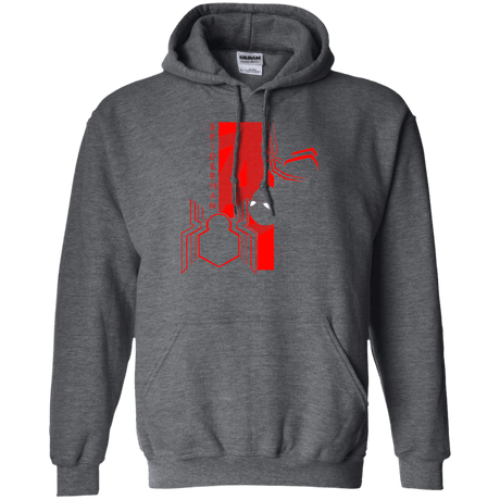 Sweatshirts Dark Heather / S Spiderman Profile Pullover Hoodie