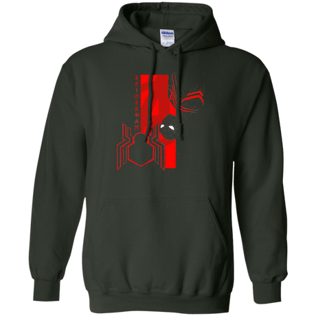 Sweatshirts Forest Green / S Spiderman Profile Pullover Hoodie