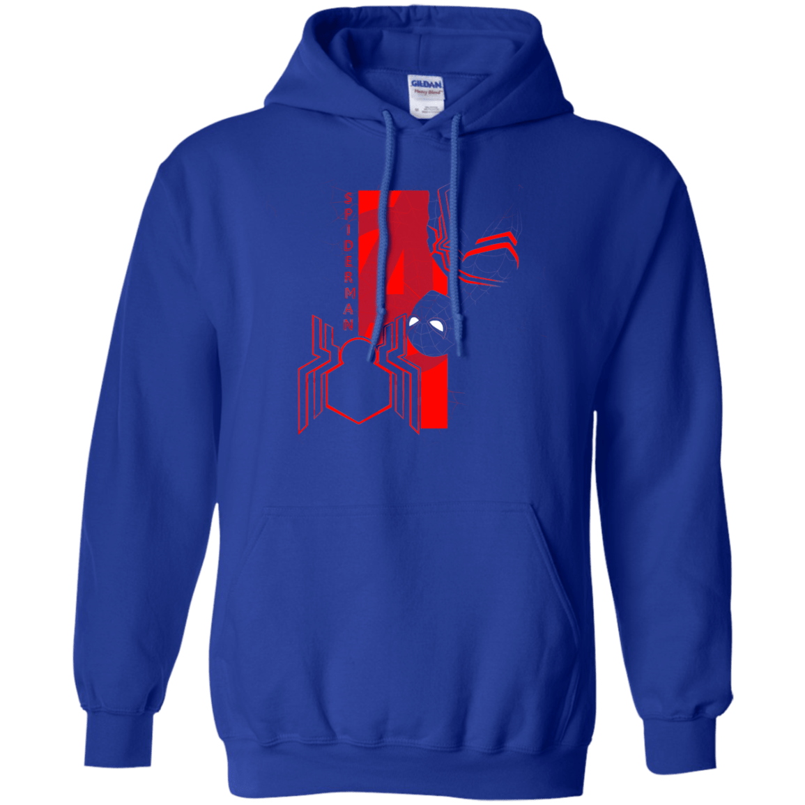 Sweatshirts Royal / S Spiderman Profile Pullover Hoodie