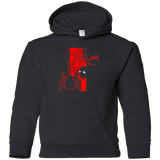 Sweatshirts Black / YS Spiderman Profile Youth Hoodie