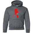 Sweatshirts Dark Heather / YS Spiderman Profile Youth Hoodie