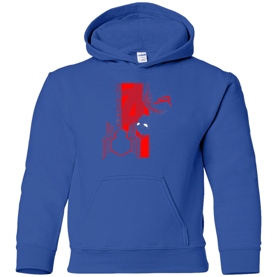 Sweatshirts Royal / YS Spiderman Profile Youth Hoodie