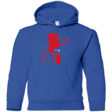 Sweatshirts Royal / YS Spiderman Profile Youth Hoodie