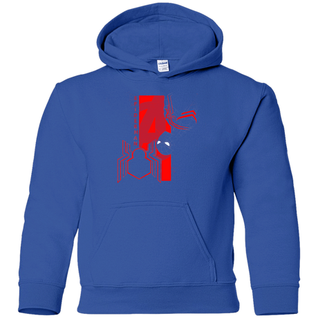 Sweatshirts Royal / YS Spiderman Profile Youth Hoodie