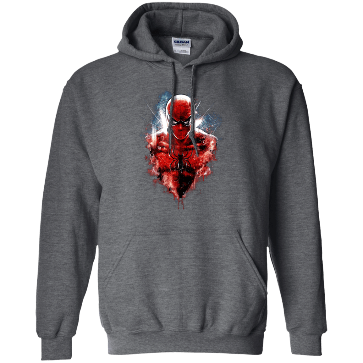 Sweatshirts Dark Heather / Small Spiderman Pullover Hoodie