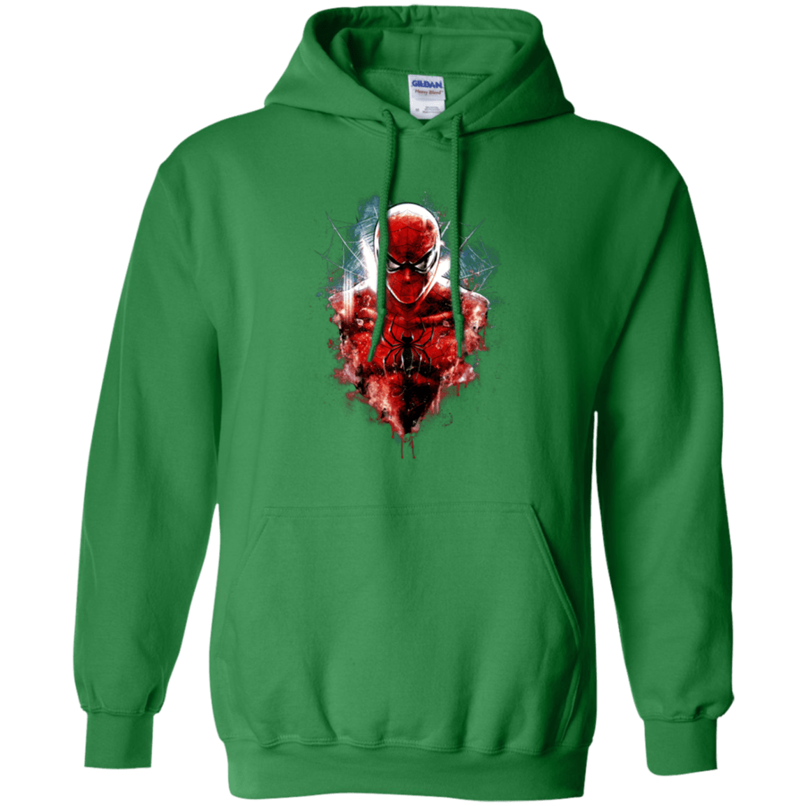 Sweatshirts Irish Green / Small Spiderman Pullover Hoodie