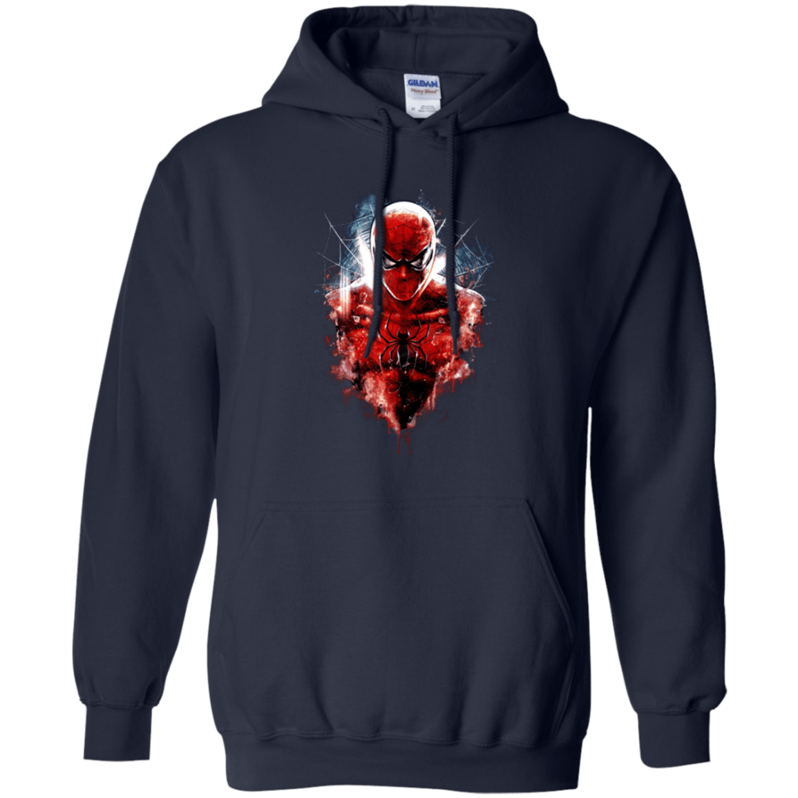 Sweatshirts Navy / Small Spiderman Pullover Hoodie