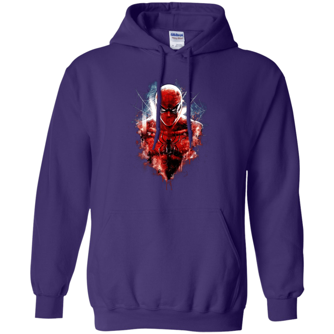 Sweatshirts Purple / Small Spiderman Pullover Hoodie