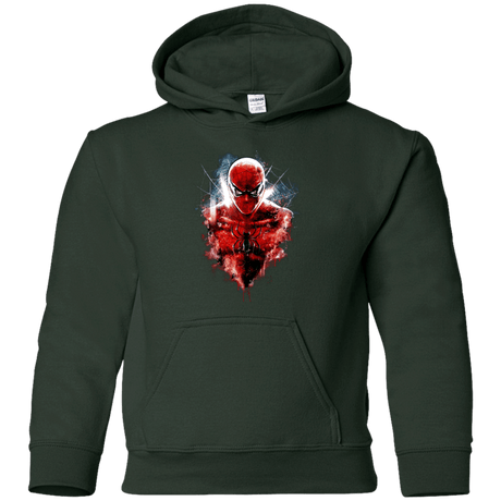 Sweatshirts Forest Green / YS Spiderman Youth Hoodie