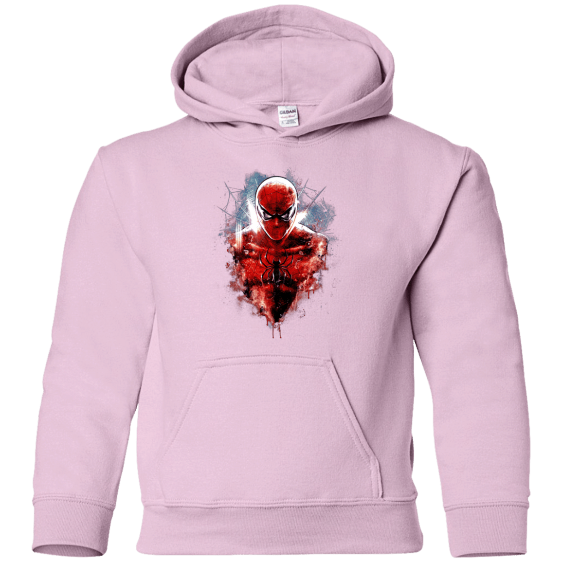 Sweatshirts Light Pink / YS Spiderman Youth Hoodie