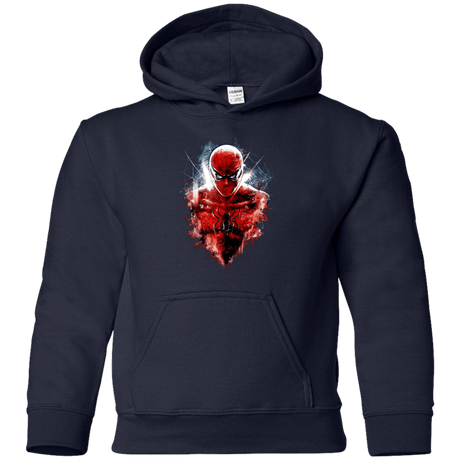 Sweatshirts Navy / YS Spiderman Youth Hoodie