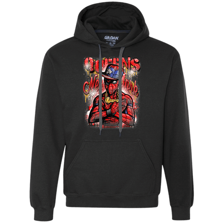 Sweatshirts Black / Small Spidey Queens Premium Fleece Hoodie