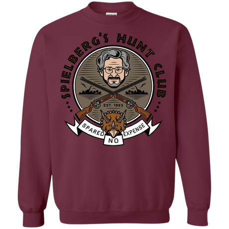 Sweatshirts Maroon / S Spielbergs Hunt Club Crewneck Sweatshirt