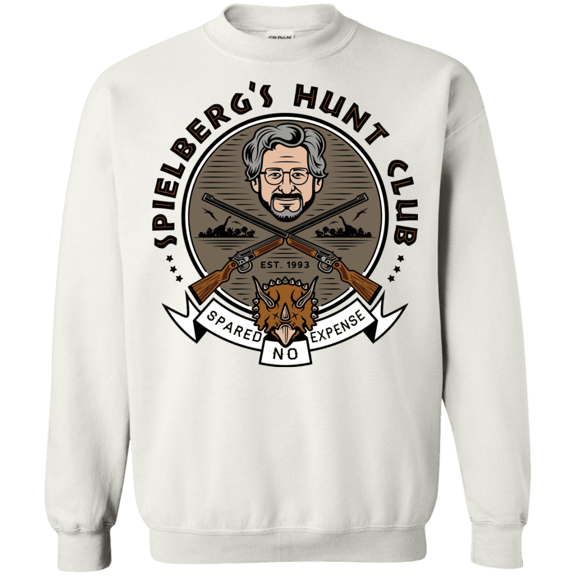 Sweatshirts White / S Spielbergs Hunt Club Crewneck Sweatshirt