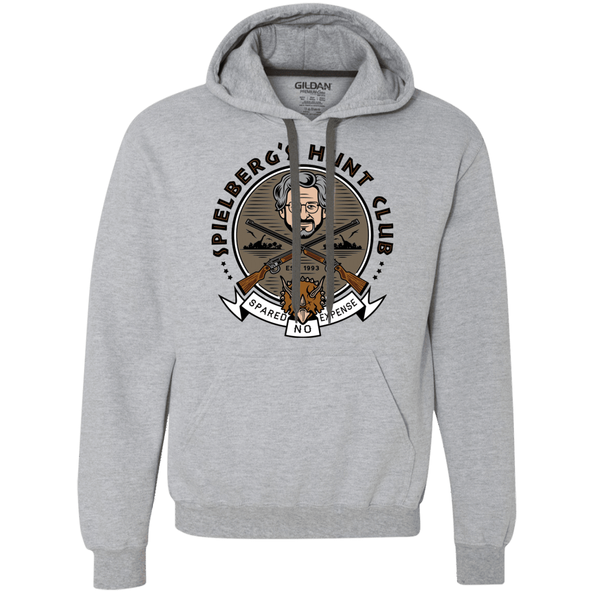 Sweatshirts Sport Grey / S Spielbergs Hunt Club Premium Fleece Hoodie
