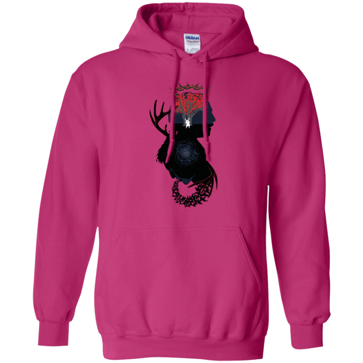 Sweatshirts Heliconia / Small Spiral Detective Pullover Hoodie