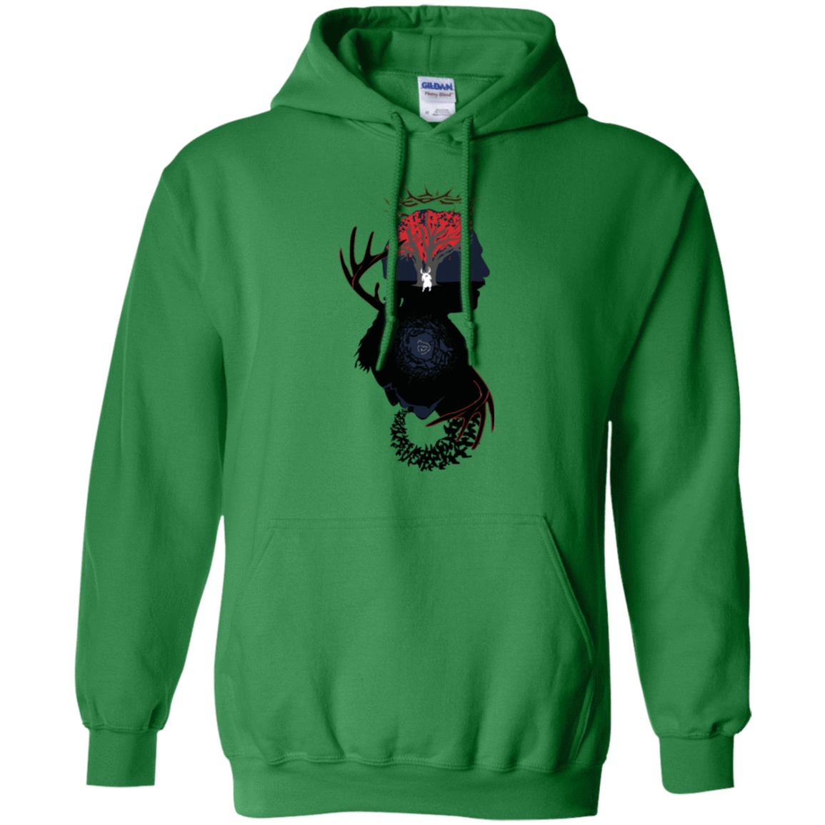 Sweatshirts Irish Green / Small Spiral Detective Pullover Hoodie