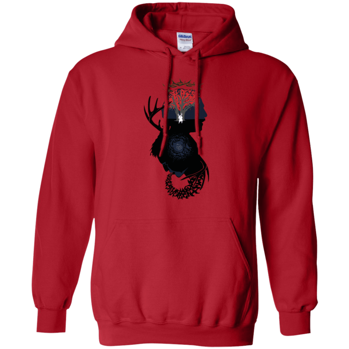 Sweatshirts Red / Small Spiral Detective Pullover Hoodie