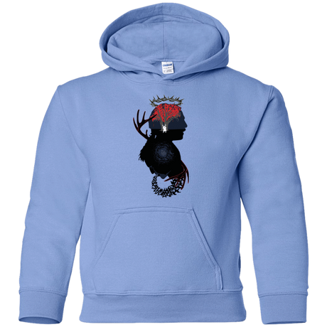 Sweatshirts Carolina Blue / YS Spiral Detective Youth Hoodie