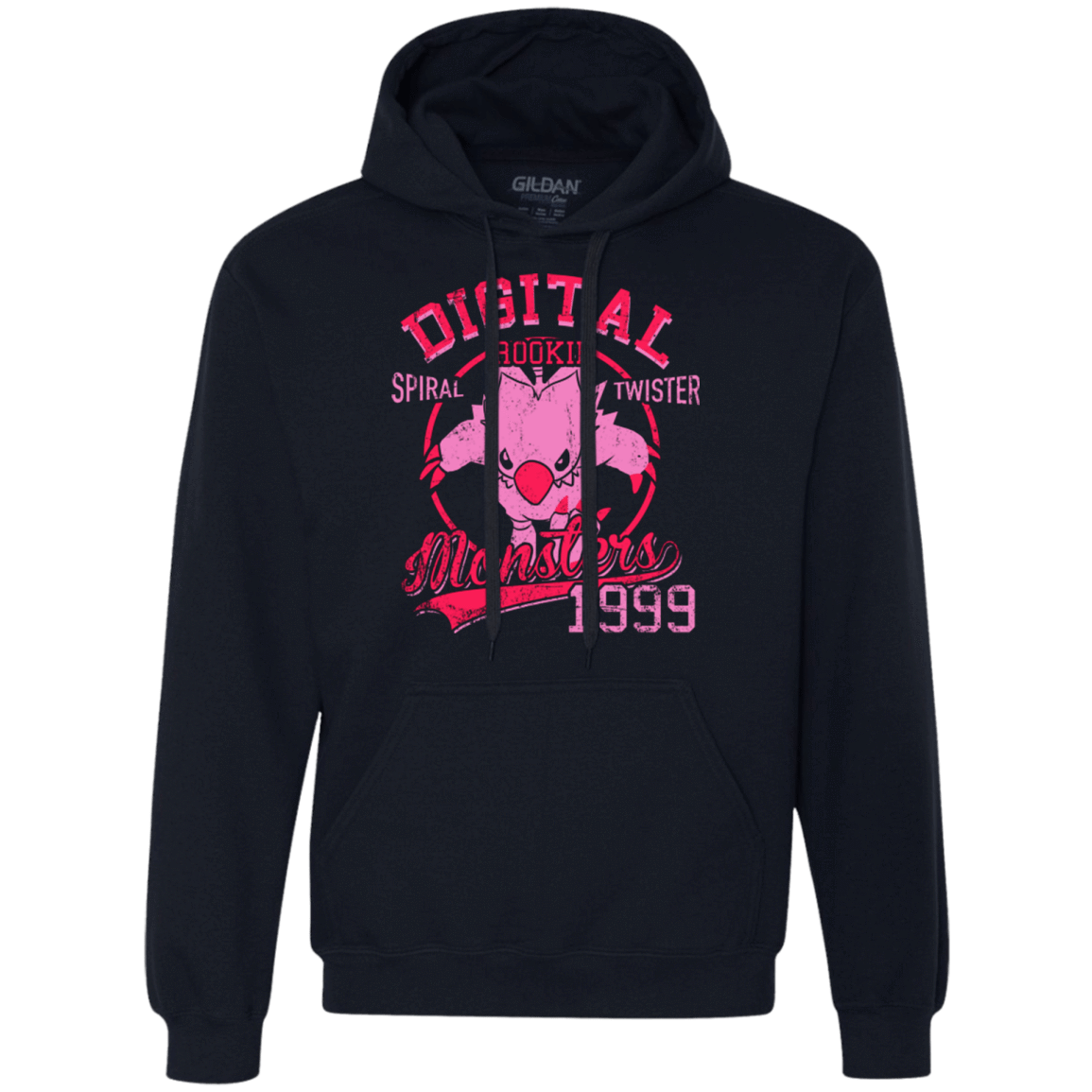 Sweatshirts Navy / Small Spiral Twister Premium Fleece Hoodie