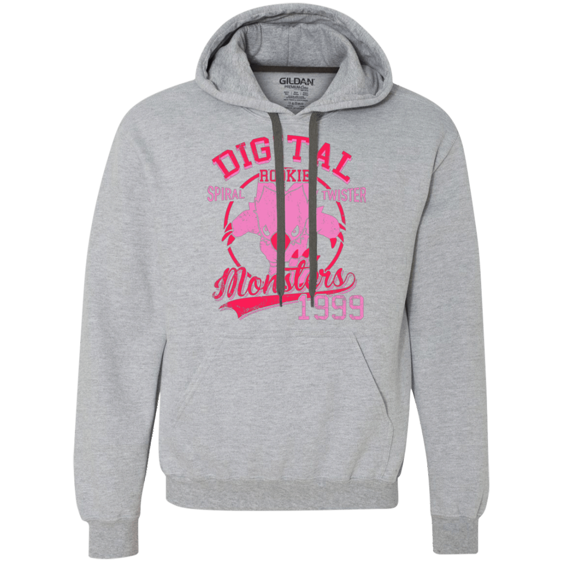 Sweatshirts Sport Grey / Small Spiral Twister Premium Fleece Hoodie