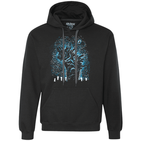 Sweatshirts Black / S Spirits In The Night Premium Fleece Hoodie