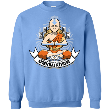 Sweatshirts Carolina Blue / Small SPIRITUAL RETREATT Crewneck Sweatshirt