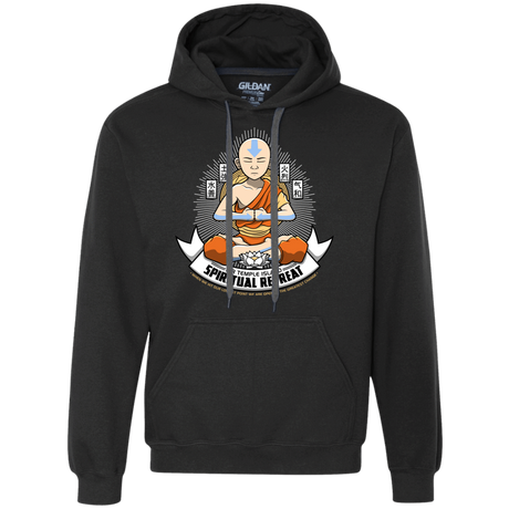 Sweatshirts Black / Small SPIRITUAL RETREATT Premium Fleece Hoodie