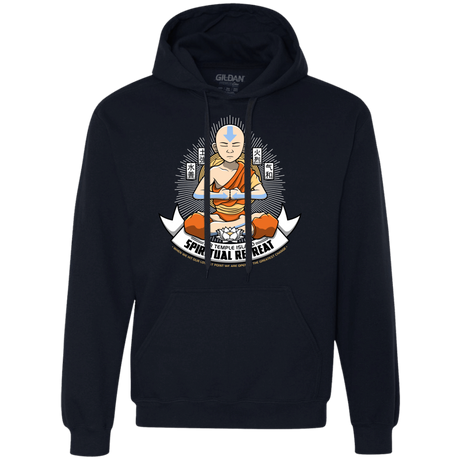 Sweatshirts Navy / Small SPIRITUAL RETREATT Premium Fleece Hoodie