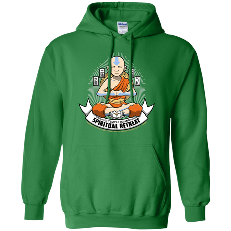 Sweatshirts Irish Green / Small SPIRITUAL RETREATT Pullover Hoodie