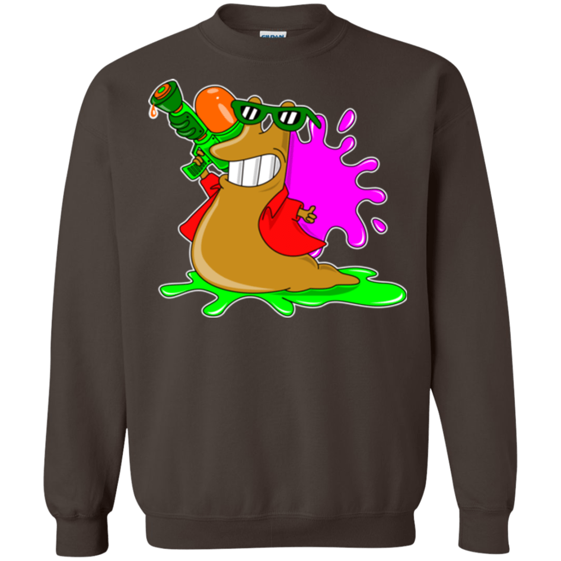 Sweatshirts Dark Chocolate / Small Splash party Crewneck Sweatshirt