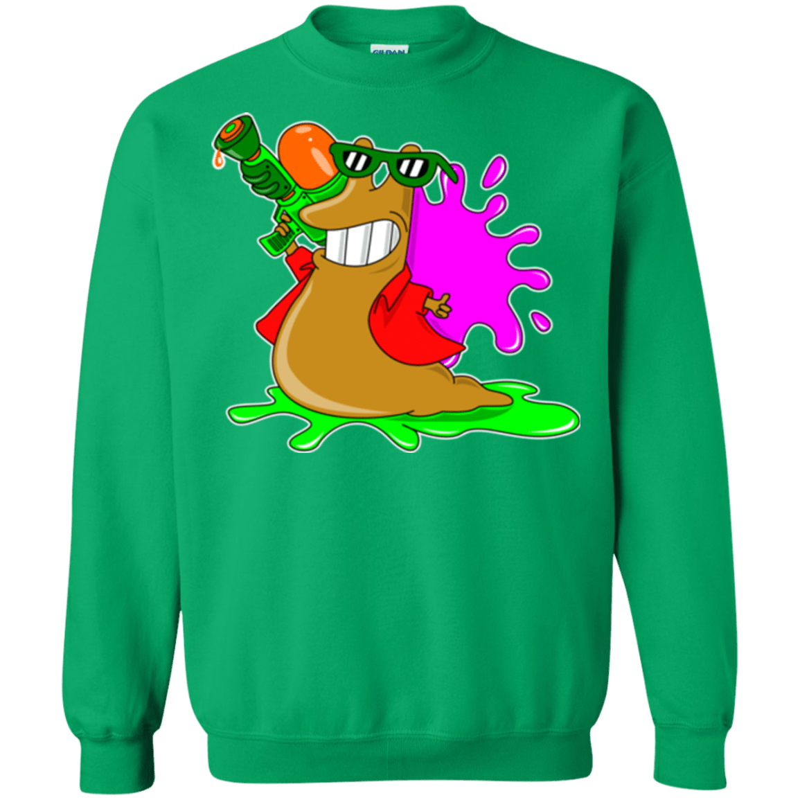 Sweatshirts Irish Green / Small Splash party Crewneck Sweatshirt