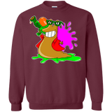 Sweatshirts Maroon / Small Splash party Crewneck Sweatshirt