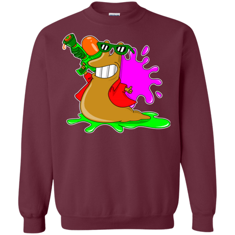 Sweatshirts Maroon / Small Splash party Crewneck Sweatshirt