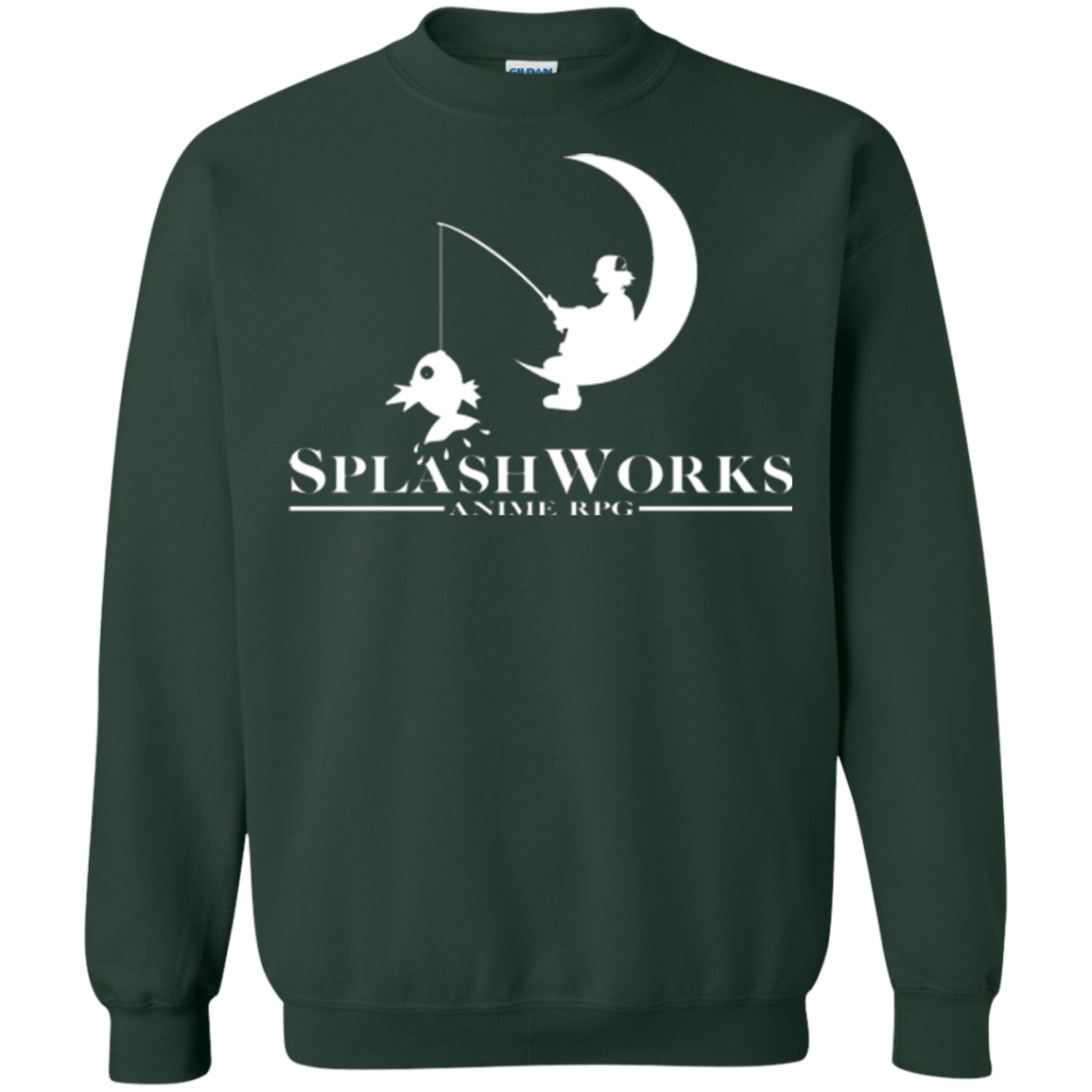 Sweatshirts Forest Green / Small Splash Works Crewneck Sweatshirt