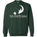 Sweatshirts Forest Green / Small Splash Works Crewneck Sweatshirt