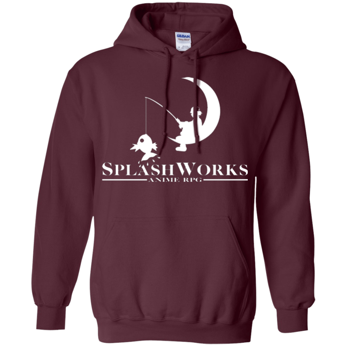 Sweatshirts Maroon / Small Splash Works Pullover Hoodie
