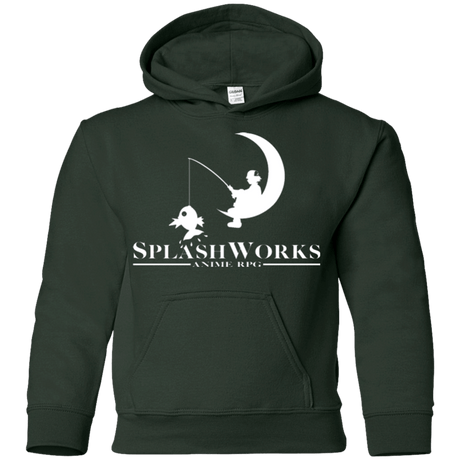 Sweatshirts Forest Green / YS Splash Works Youth Hoodie