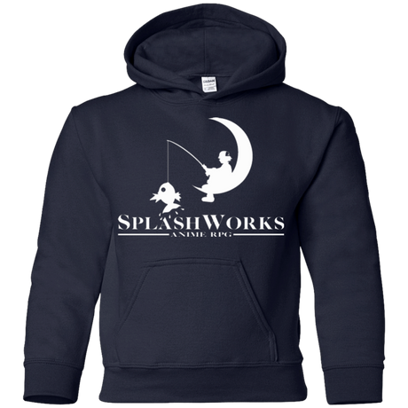 Sweatshirts Navy / YS Splash Works Youth Hoodie