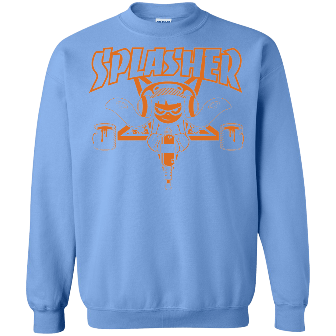 Sweatshirts Carolina Blue / S SPLASHER Crewneck Sweatshirt