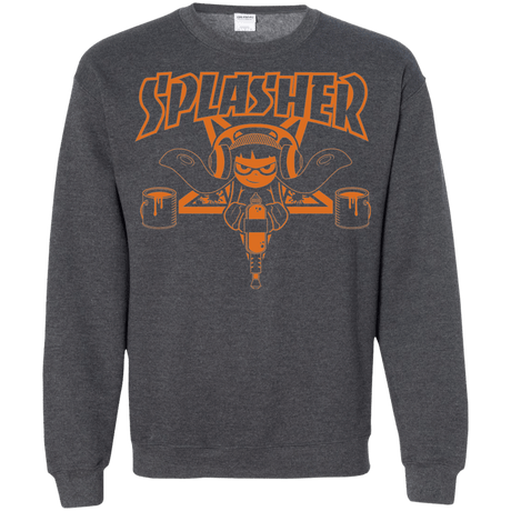 Sweatshirts Dark Heather / S SPLASHER Crewneck Sweatshirt