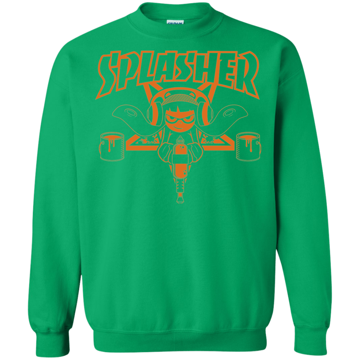 Sweatshirts Irish Green / S SPLASHER Crewneck Sweatshirt