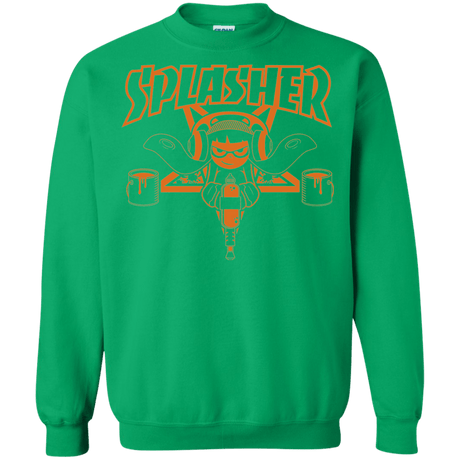 Sweatshirts Irish Green / S SPLASHER Crewneck Sweatshirt