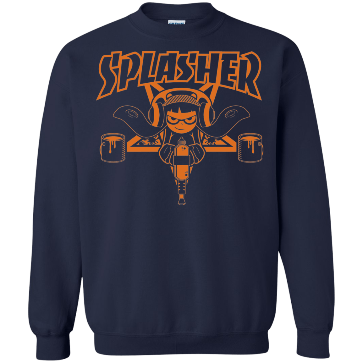 Sweatshirts Navy / S SPLASHER Crewneck Sweatshirt
