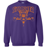 Sweatshirts Purple / S SPLASHER Crewneck Sweatshirt