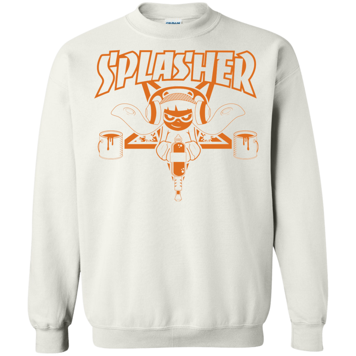 Sweatshirts White / S SPLASHER Crewneck Sweatshirt