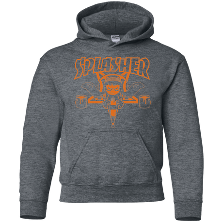 Sweatshirts Dark Heather / YS SPLASHER Youth Hoodie