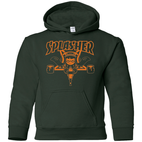 Sweatshirts Forest Green / YS SPLASHER Youth Hoodie