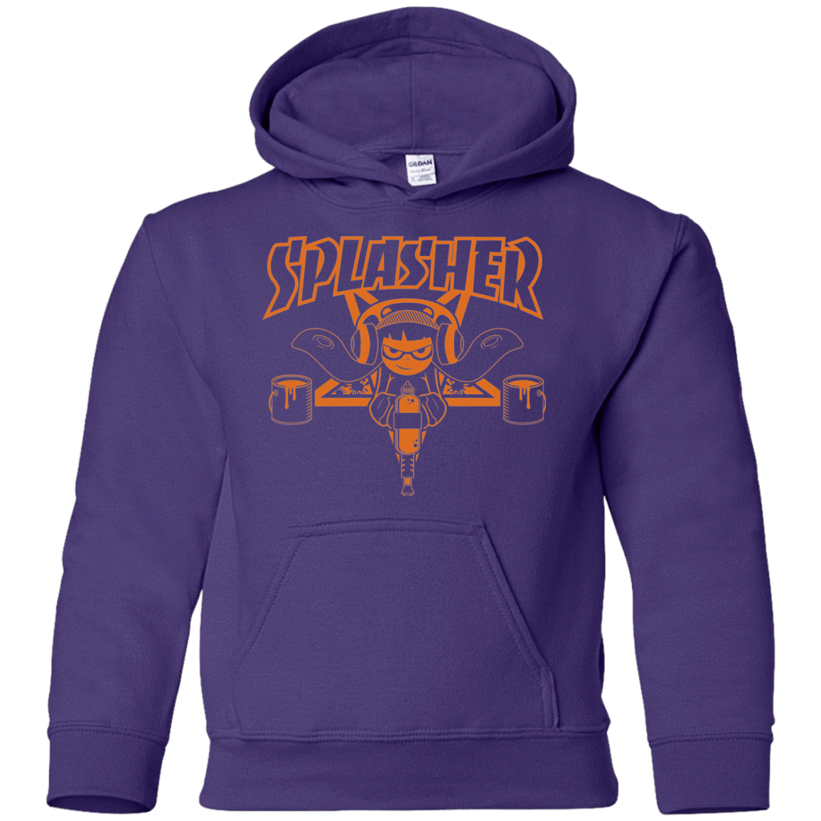 Sweatshirts Purple / YS SPLASHER Youth Hoodie